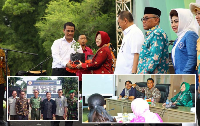 Mentan dan Tim PKK Akan Kembangkan Kebun Bibit KRPL di 34 BPTP